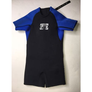 Body Glove Wet Suit Childs C1 / 4T Neoprene Shorts Black Blue Preowned